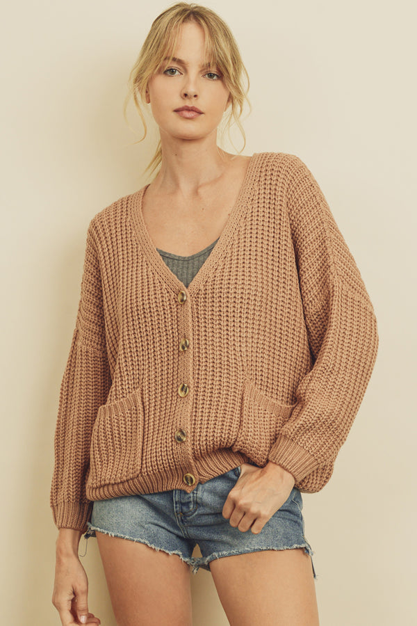 Sweet Nothings Chunky Sweater Knit Cardigan