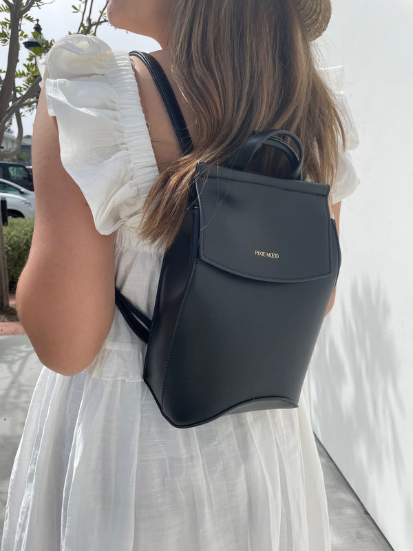 Pixie Mood Vegan Leather Mini Kim Backpack