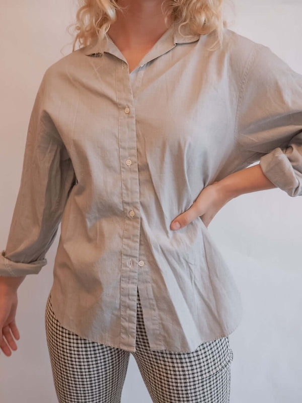 Vintage oversized button front shirt and Tops by Lovely Curated Things