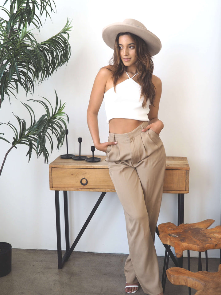Aubrey High Rise Wide Leg Pants and Bottoms by Lovely Curated Things