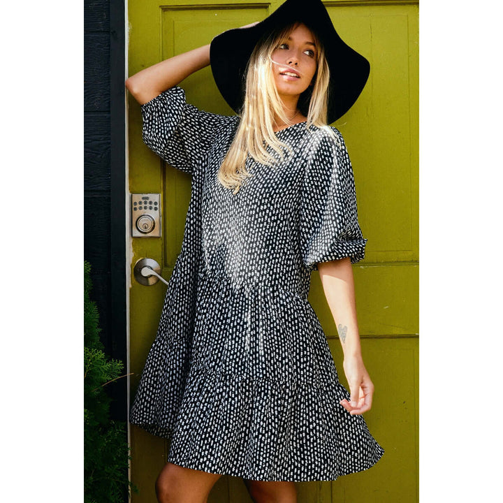 Elaina Flowy Tiered Dress and  by Lovely Curated Things